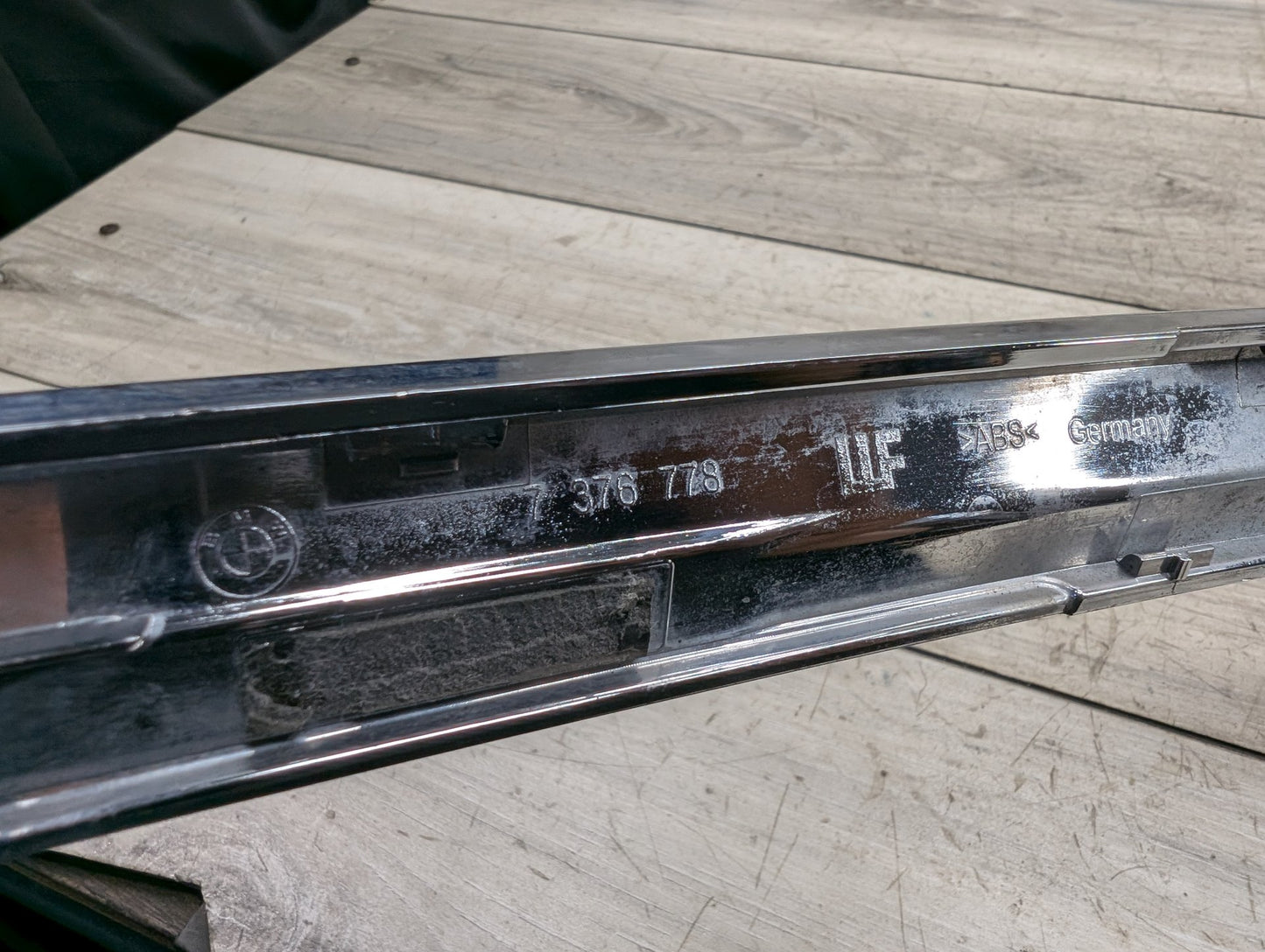 16-19 OEM BMW G12 740 750 M760 Rear Trunk Lid Trim Molding Chrome