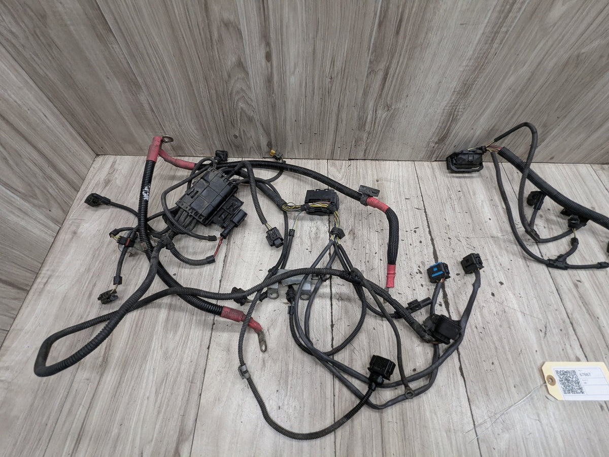 14-18 BMW X5 X6 F15 F16 N55 Engine Motor Wiring Wire Harness SET OEM