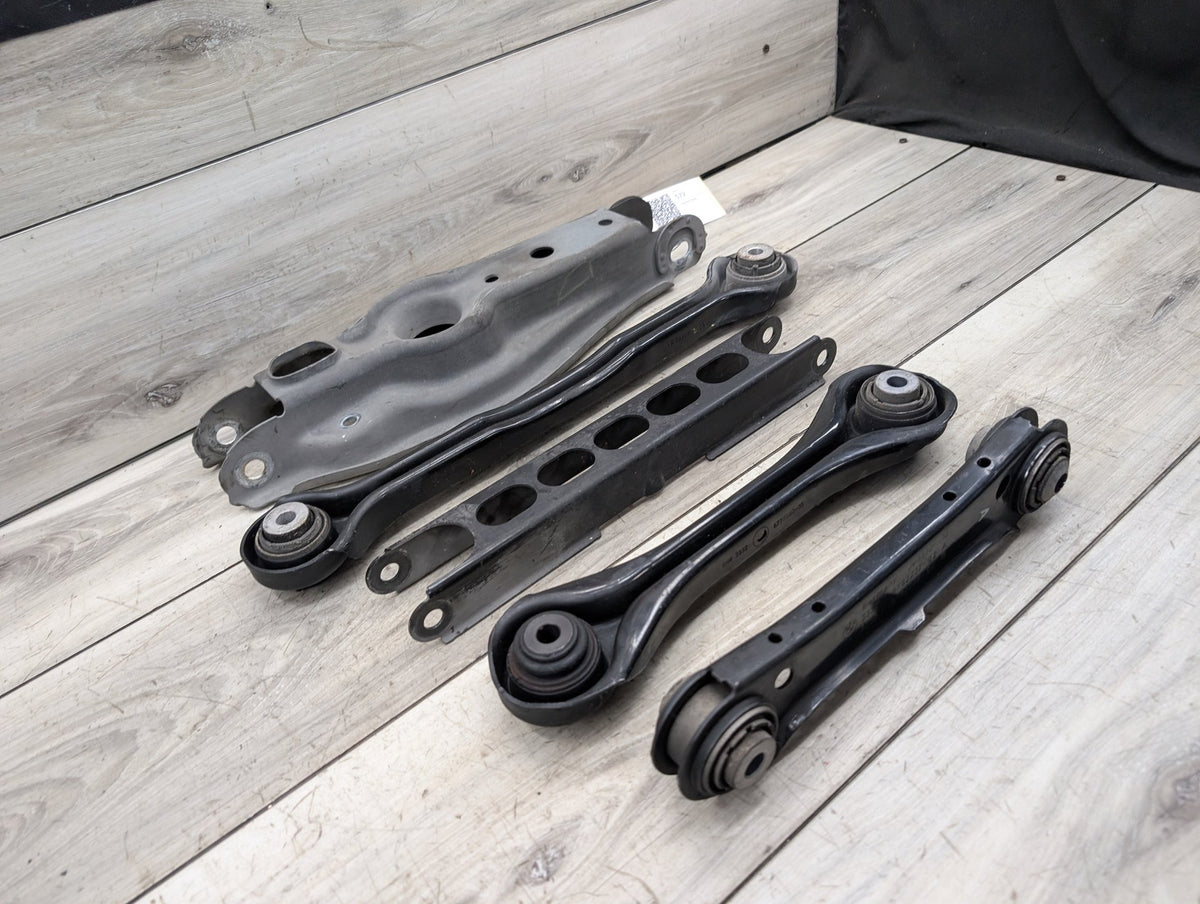 2007-2013 BMW 335i E93 Rear Left Driver Control Arms SET 6784293 OEM BMW E90 E92 E93 Rear Suspension Left Lower Upper Control Arm Wishbone SET