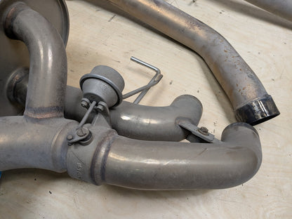 NOTE Armytrix Valved Exhaust 17-23 BMW M550i G30 Rear Muffler BMG35-QS38C