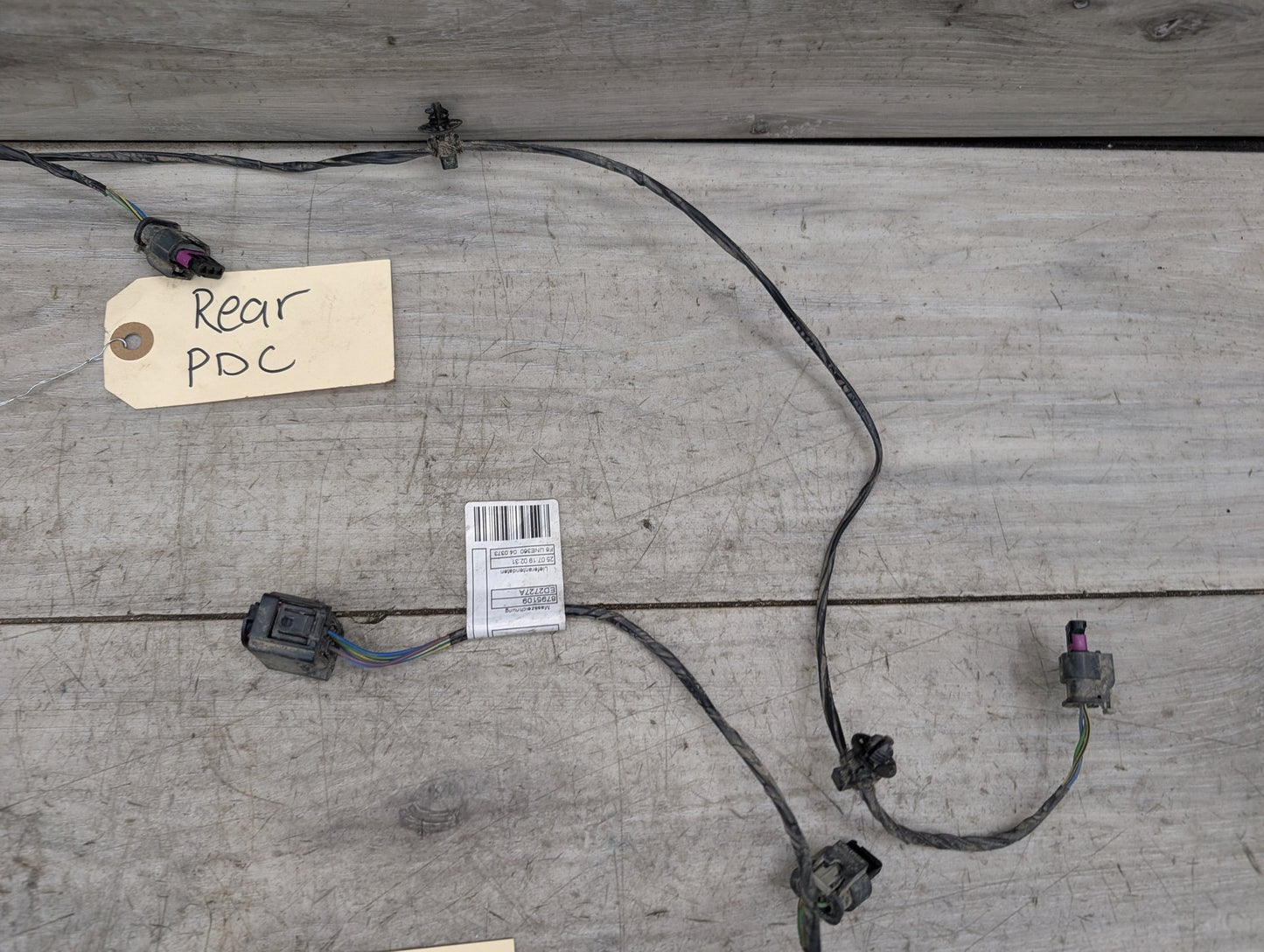 18-21 OEM BMW G01 F97 X3 REAR Bumper Parking Sensors PDC Wiring Wire Harness