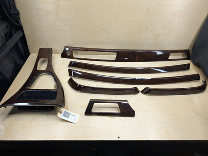 2006-2011 BMW 328i E90 Front Rear Left Right Dash Interior Trims SET 9198283
