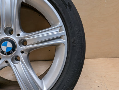 OEM BMW F30 F32 F33 F36 328 335 428 Wheel Rim 17x7.5 ET:37 Star Spoke Style 393