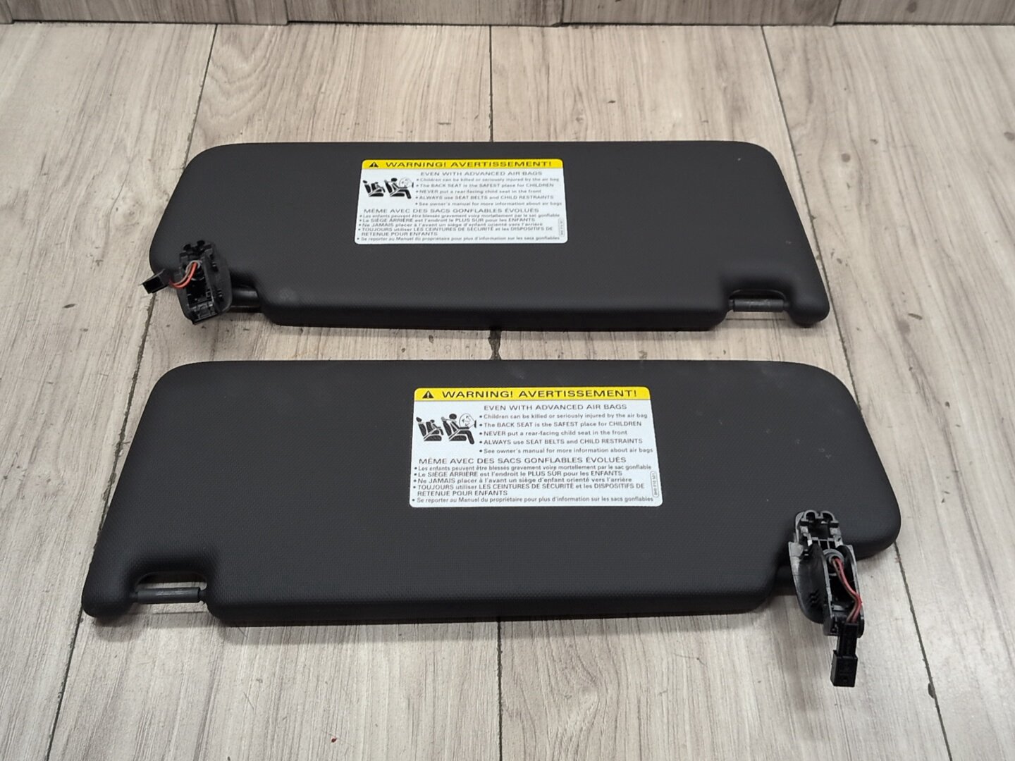2018-2023 Audi S4 B9 Front Left Right Sun Visor SET 8W0857551AA