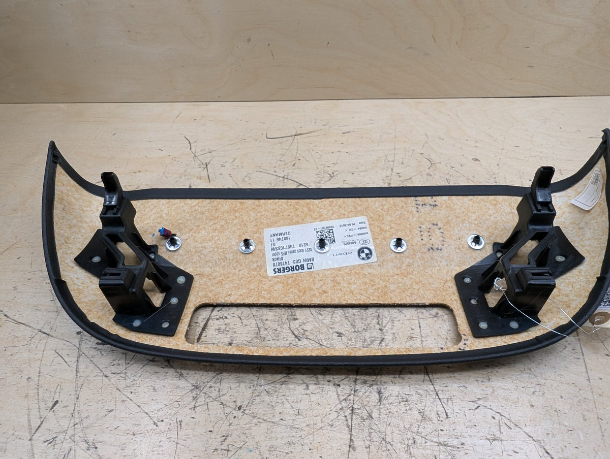 2019-2026 BMW X5 G05 Front Left or Right Seat Backside Panel Cover Bezel Trim 7497166 OEM