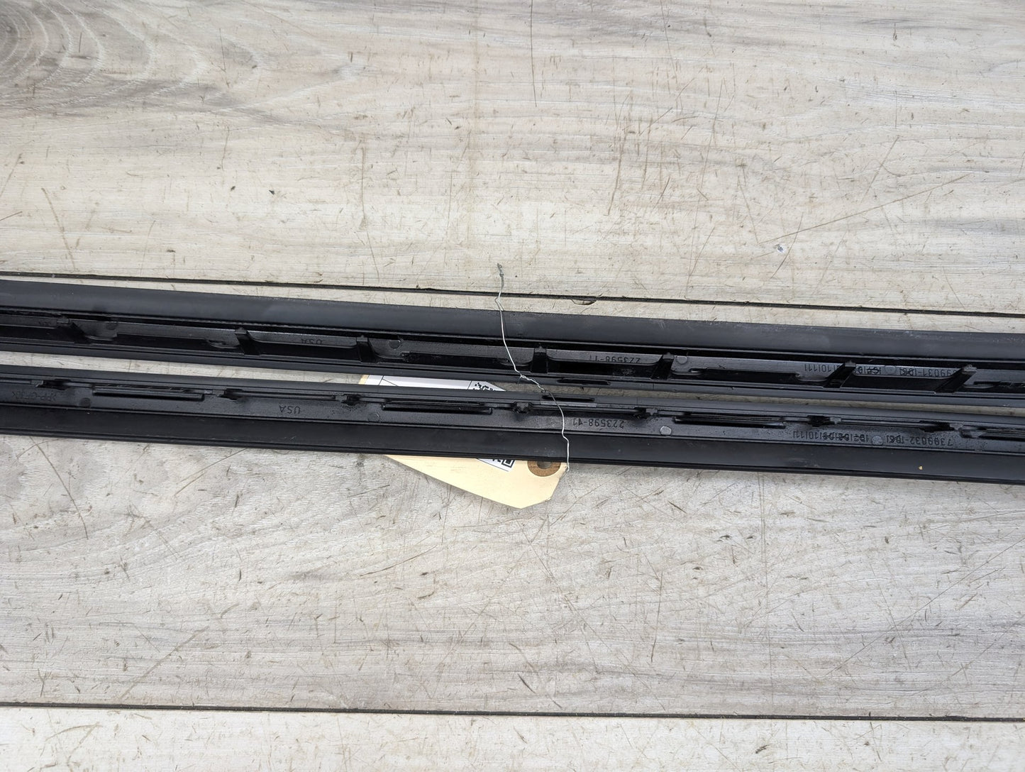 2018 - 2024 BMW X3 G01 Front Left Right Side Windshield Drip Trim Molding SET 7399031 B58B30O1