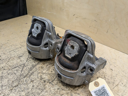 2012-2018 Audi C7 A6 Left Right Engine Bracket Support Mount SET 4G0199381NS