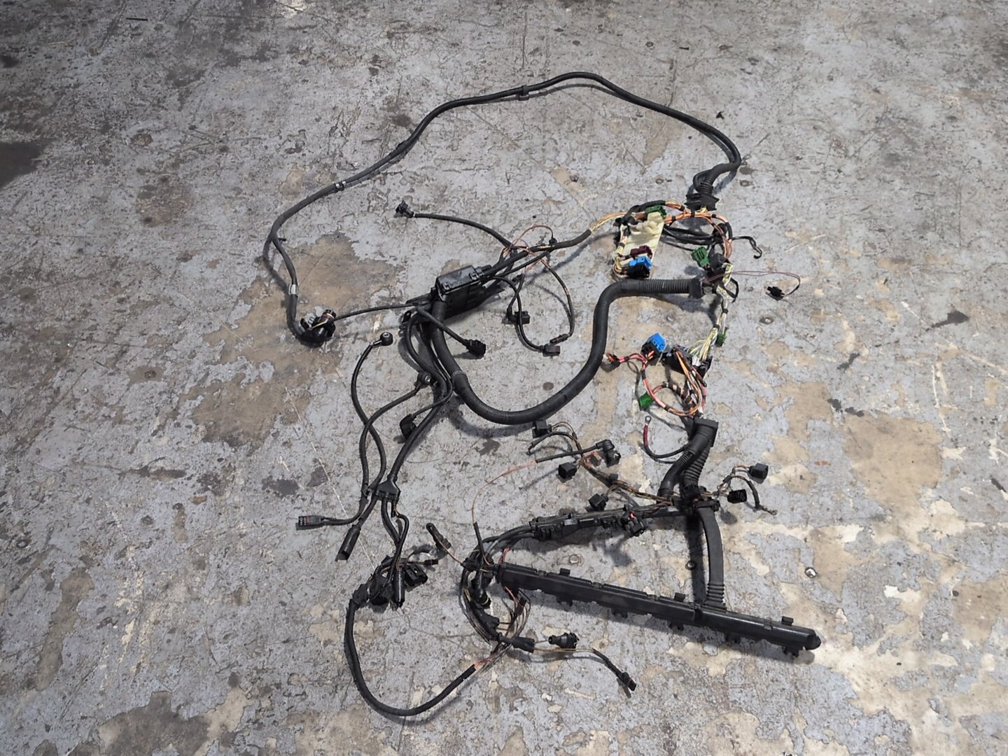 2007-2013 BMW E93 328i AT Engine N51 Motor Transmission Wiring Wire Harness SET