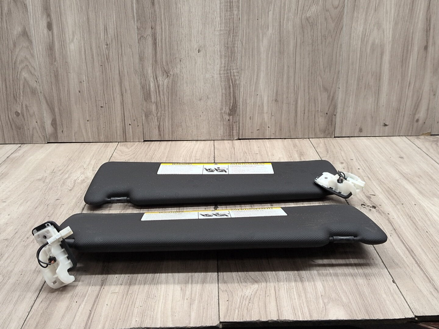 OEM BMW F30 F31 F32 F36 F80 F82 M3 M4 Left Right Interior Sun Visor PAIR Black