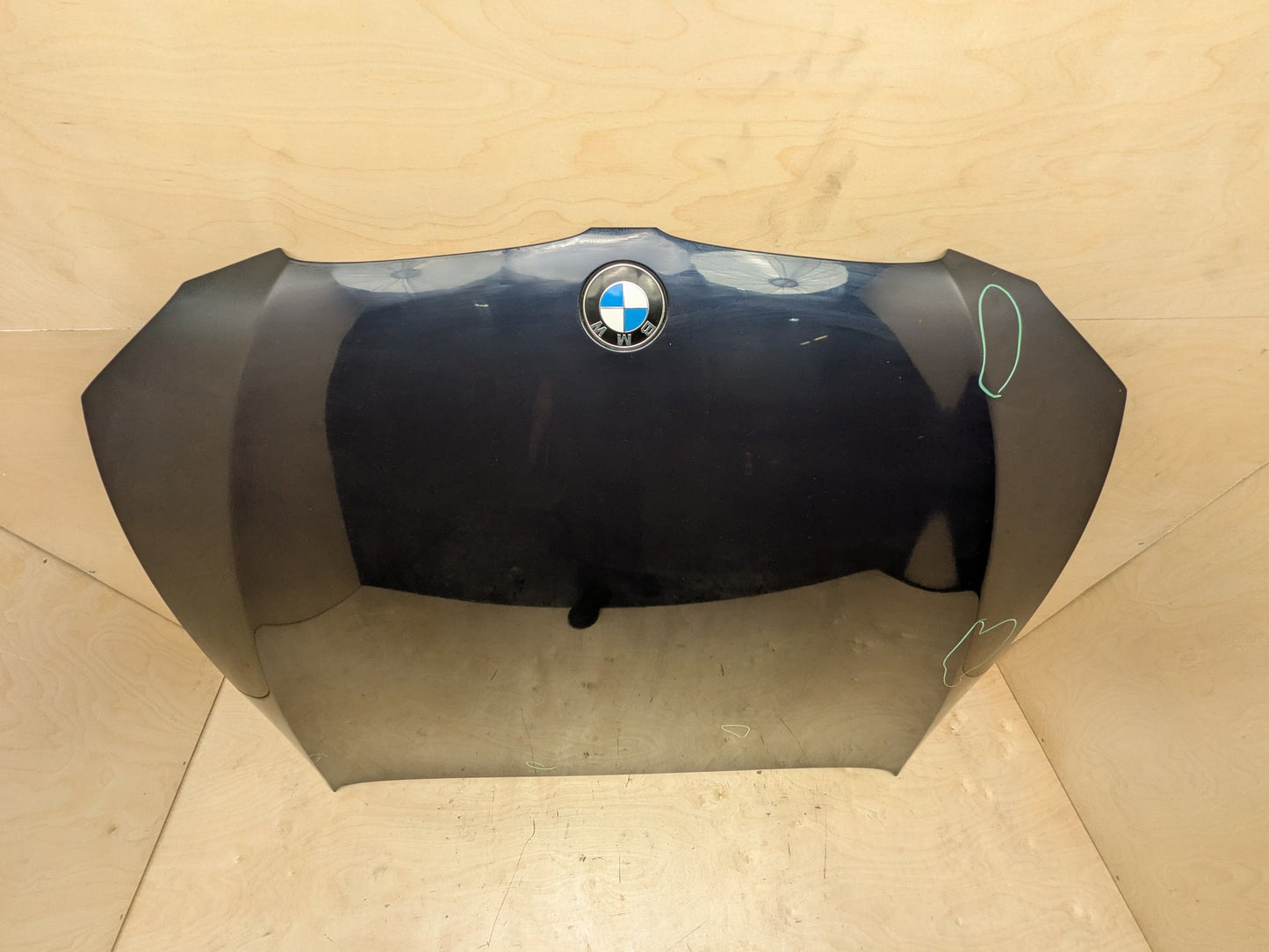 07-10 BMW E92 E93 328i 335i Coupe Convertible Hood Bonnet Panel Blue A35