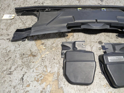 2007-2013 BMW 328i E92 Left Right Side Cowl Covers SET 6925018 OEM