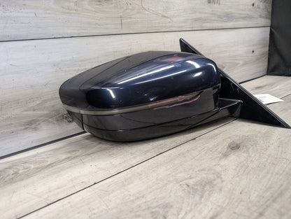 NOTE* OEM BMW G30 540 M550 Right Passenger Side Mirror Blind Spot SHADOW GLOSS