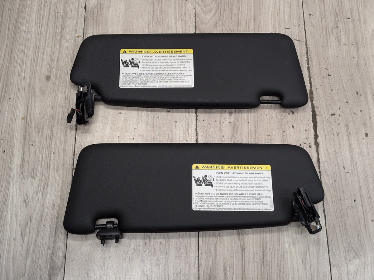 2015-2018 Audi Q3 8U Front Left Right Sun Visor SET 8U0857552AJ OEM