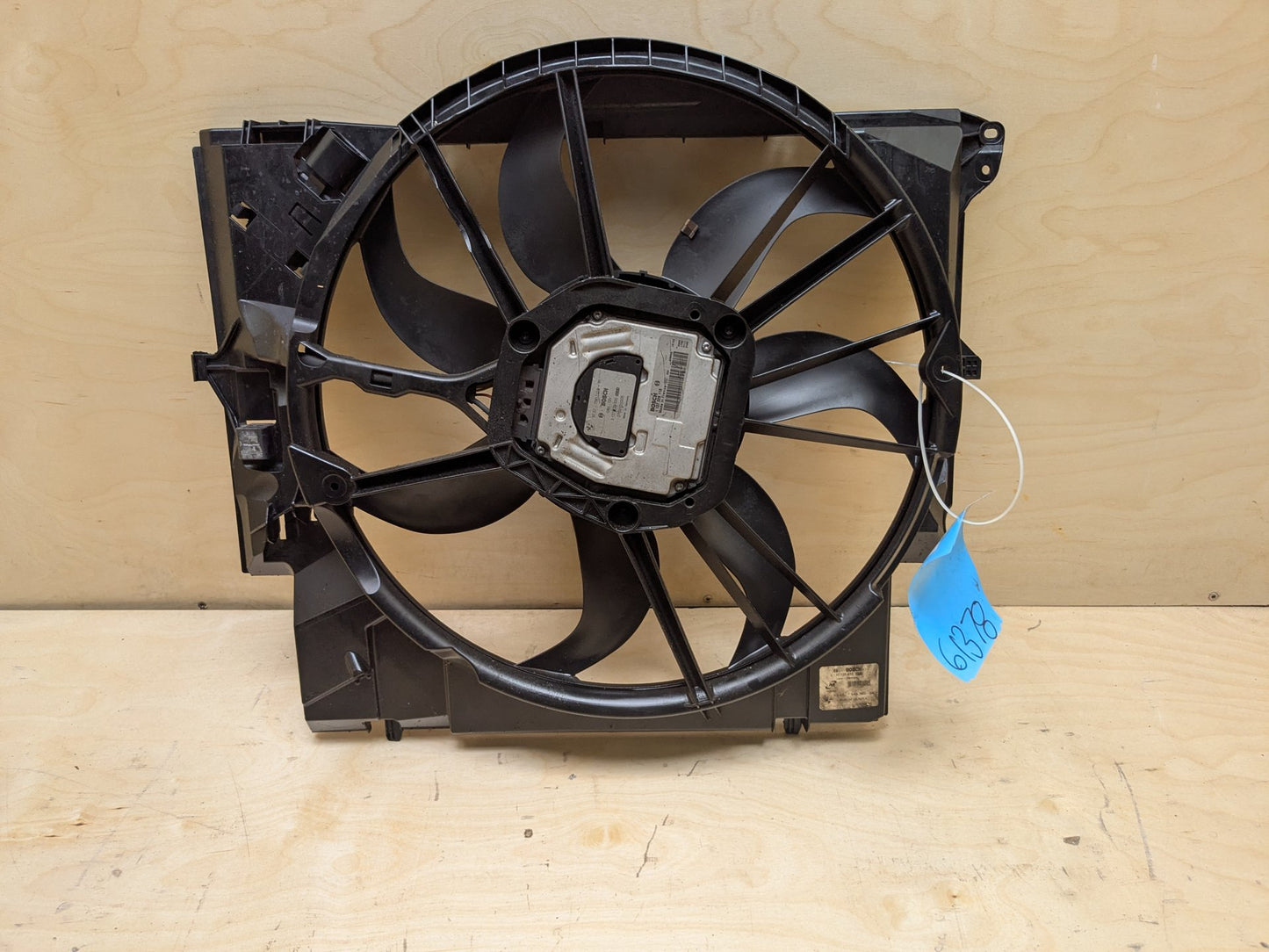 07-13 OEM BMW E82 E90 E92 335 Engine N54 N55 Radiator Cooling Auxiliary Fan 600W