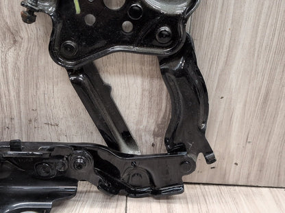 19-24 OEM BMW G20 Front Left Right Bonnet Hood Hinges Black Pair SET