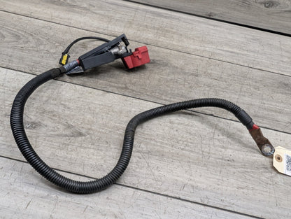 07-13 OEM BMW E93 328 335 M3 Convertible Battery Terminal Positive Red Cable