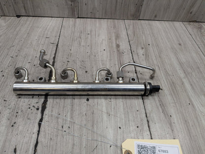 PRE-LCI OEM BMW G12 750 G30 M550 Engine N63R Right Fuel Injector Rail Lines 5-8