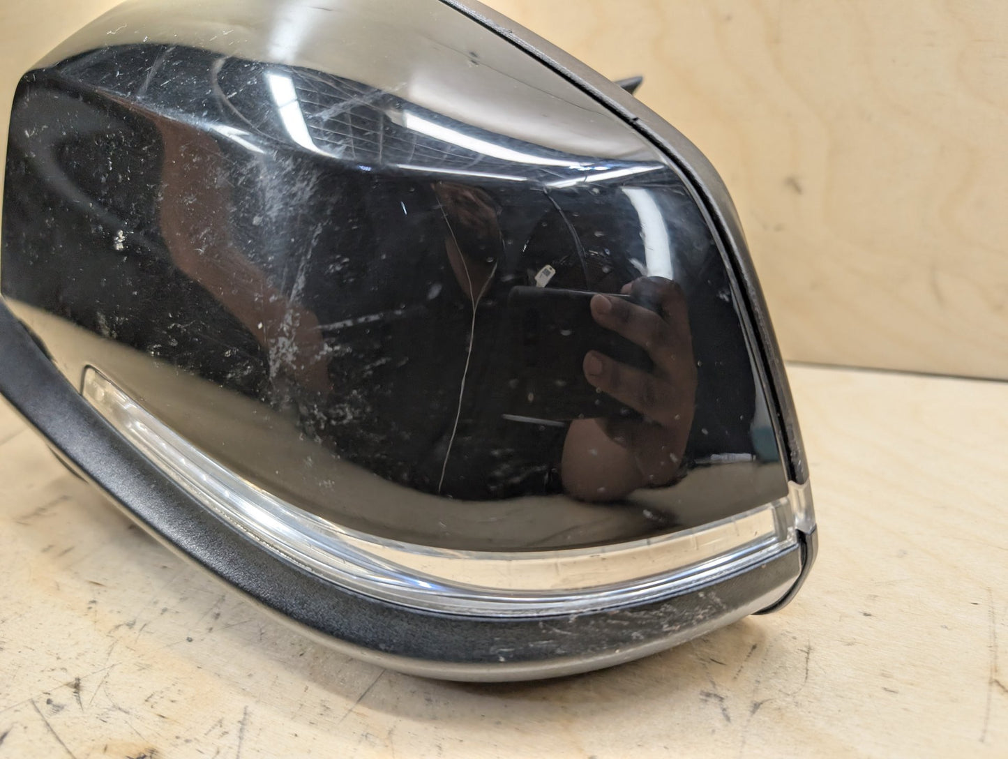 12-15 OEM BMW F30 F31 328 335 Left Driver Side Mirror Heated Auto Dip
