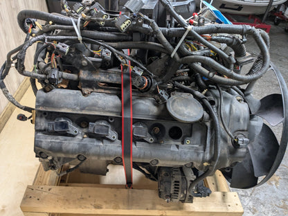 RAN! 2006-2009 Land Rover L320 Range Rover Sport Jaguar AJ34 4.4 V8 Engine Motor