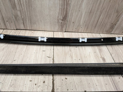 2004-2010 BMW M6 E64 Front Rear Left Right Door Gloss Shadow Line Trim Moldings SET 7905425 OEM