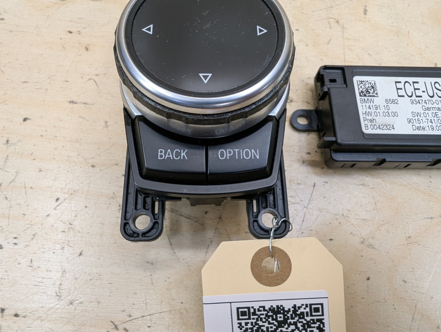 OEM BMW F15 F22 F30 F32 F80 F82 iDrive Navigation Controller Knob NBT NAV Button