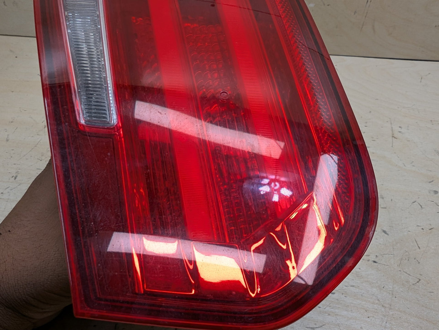 12-15 OEM BMW F30 F80 328 335 M3 Rear Right Passenger Side Inner Tail Light Lamp