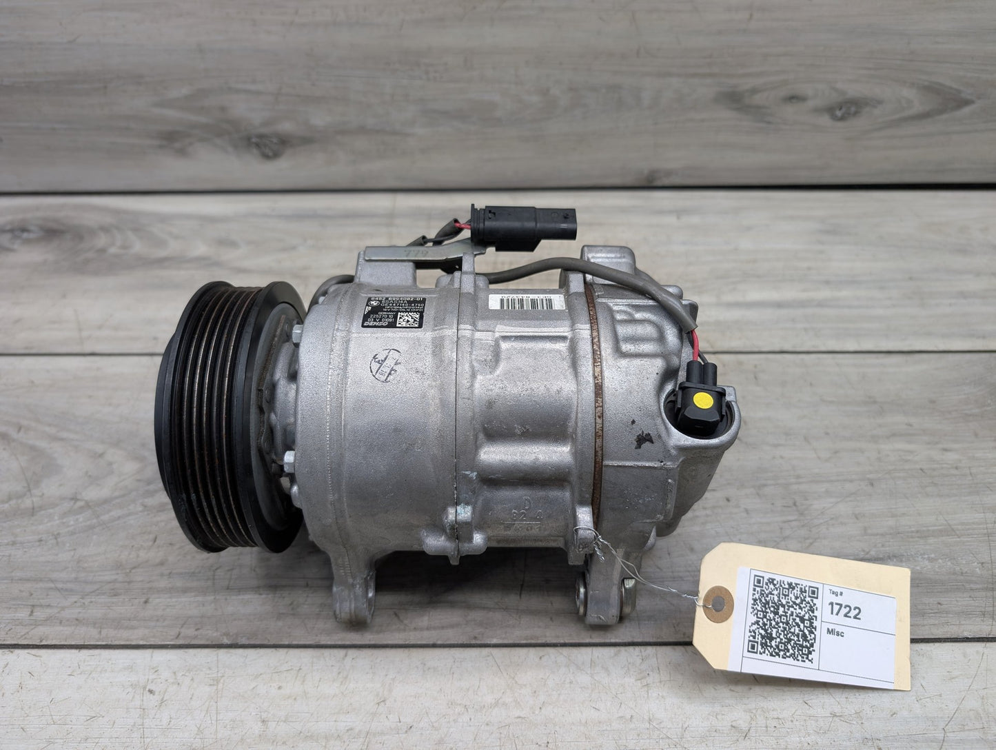 OEM BMW F97 G01 G20 G22 G23 G26 G42 G80 G82 AC Compressor Clutch A/C Pump Pulley