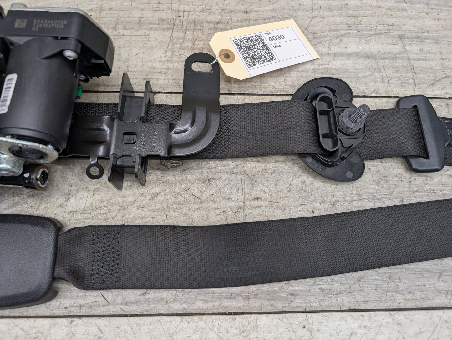 OEM BMW G20 G26 G80 M3 Front Left Driver Seat Belt Seatbelt Retractor Black