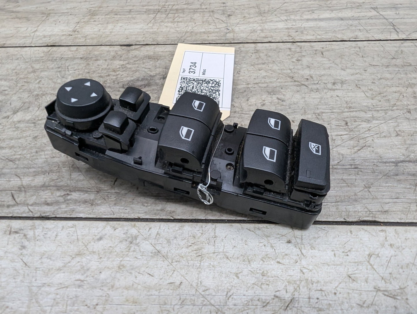 OEM BMW F06 F10 F25 F30 F80 Front Left Driver Main Master Power Window Switch