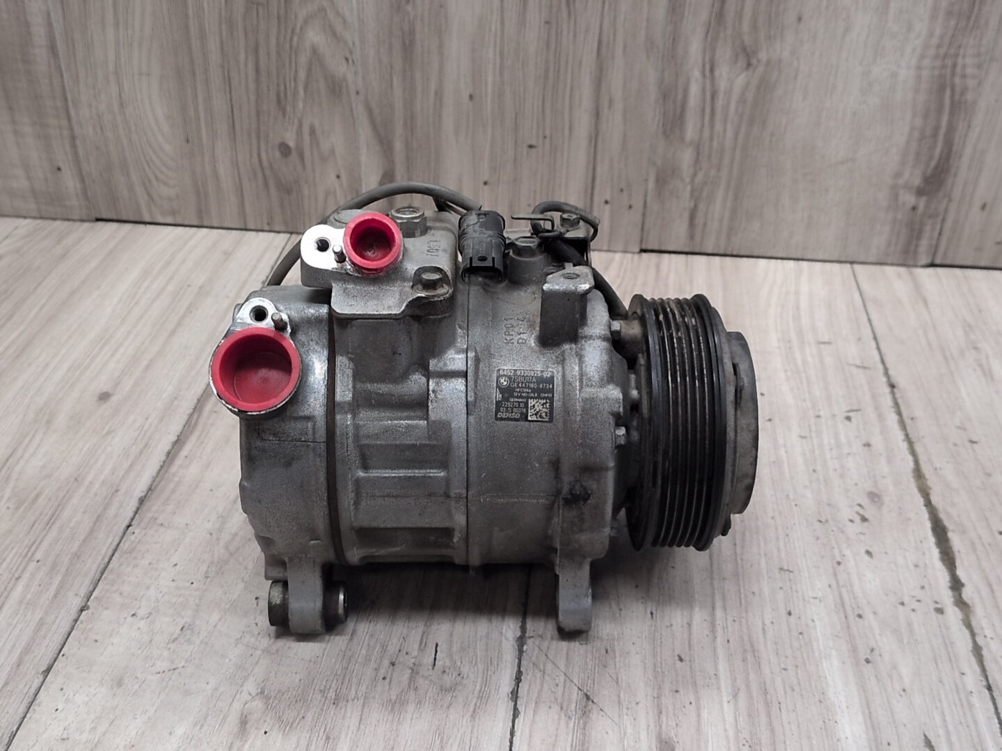 2012-2018 BMW F30 320i N20B20U0 Engine Motor A/C AC Compressor Clutch Pump Pulley 9330825