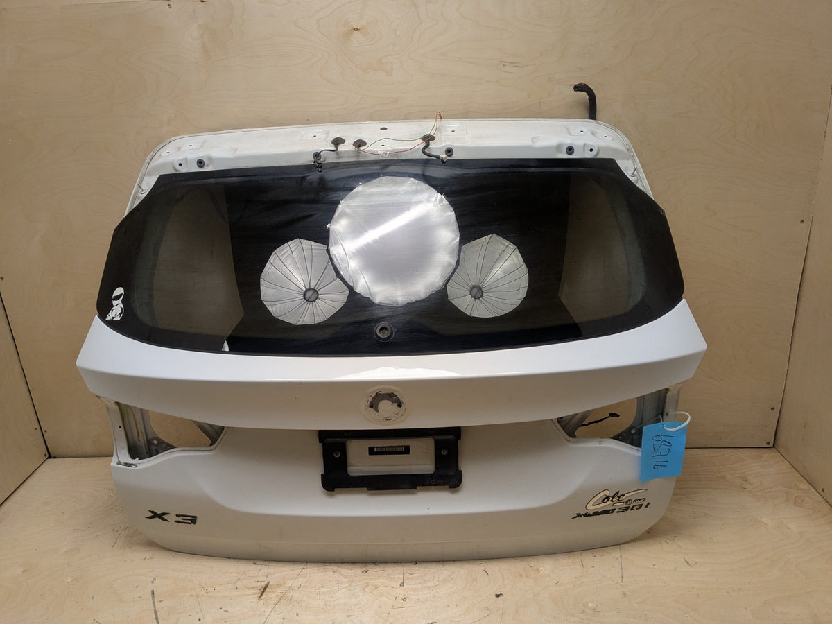 18-24 BMW F97 G01 X3 X3M Rear Liftgate Tailgate Trunk Lid OEM Shell White 300