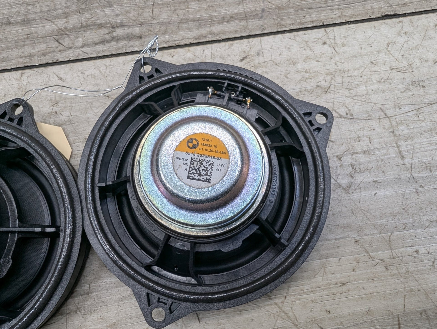 19-24 OEM BMW G05 G06 G07 X5 X6 X7 Top Hifi MID Range Loud Speaker PAIR