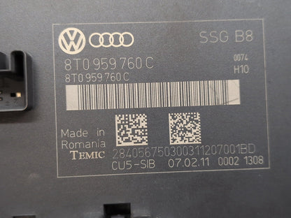 2008-2017 Audi S5 8T Front Left or Right Seat Control Module 8T0959760C OEM