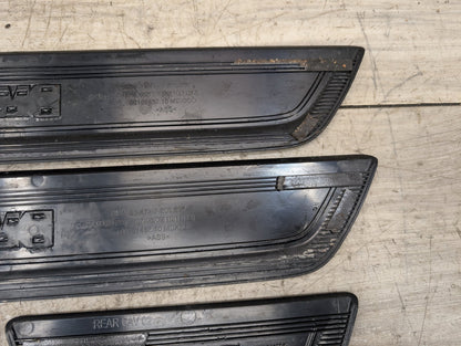 2011 - 2017 BMW X3 F25 Front Rear Left Right Scuff Plate Door Sill SET 7205811 N20B20A