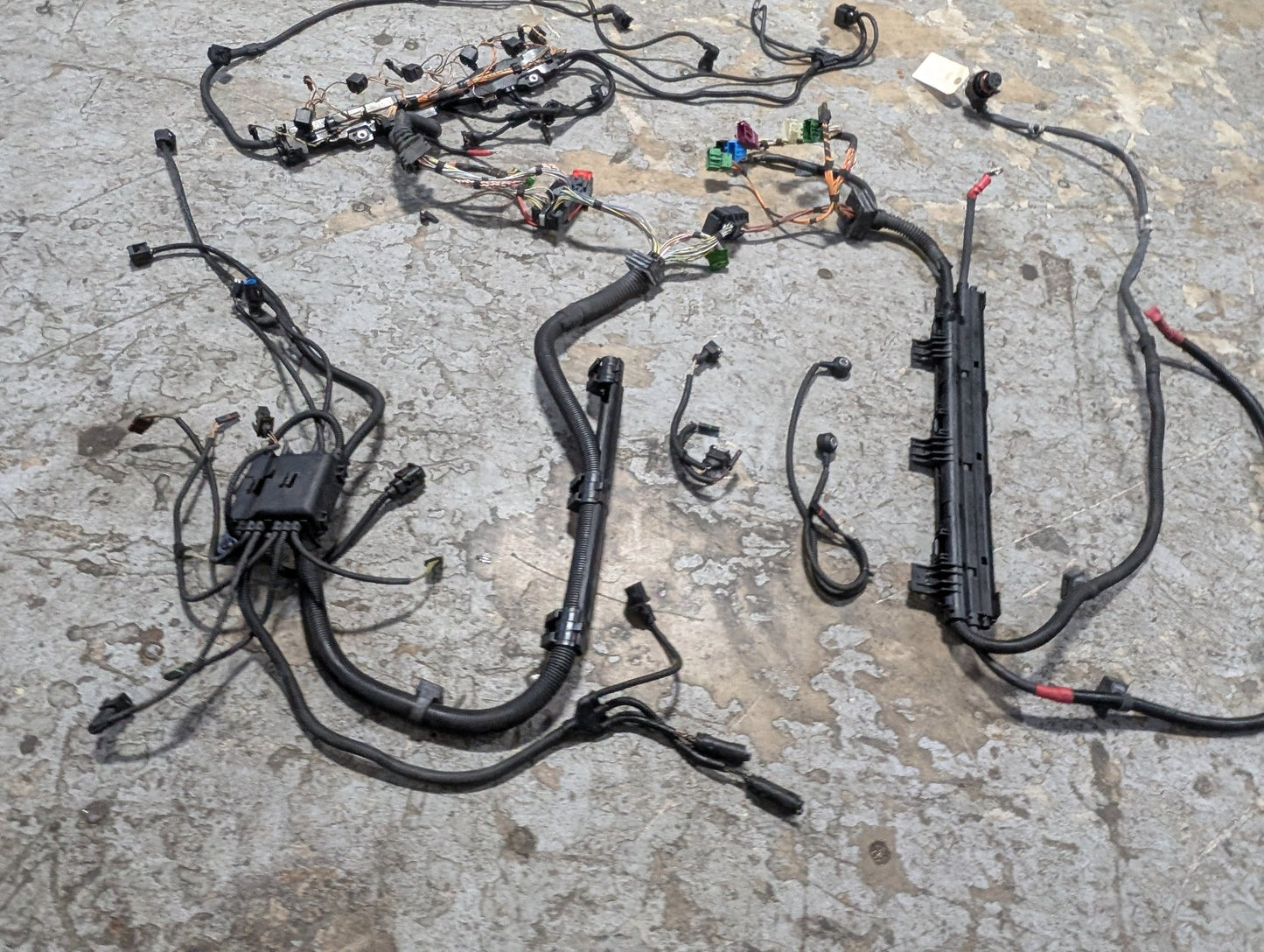 2007-2013 BMW E93 335i N54B30A Engine Motor Wiring Wire Harness 7543924