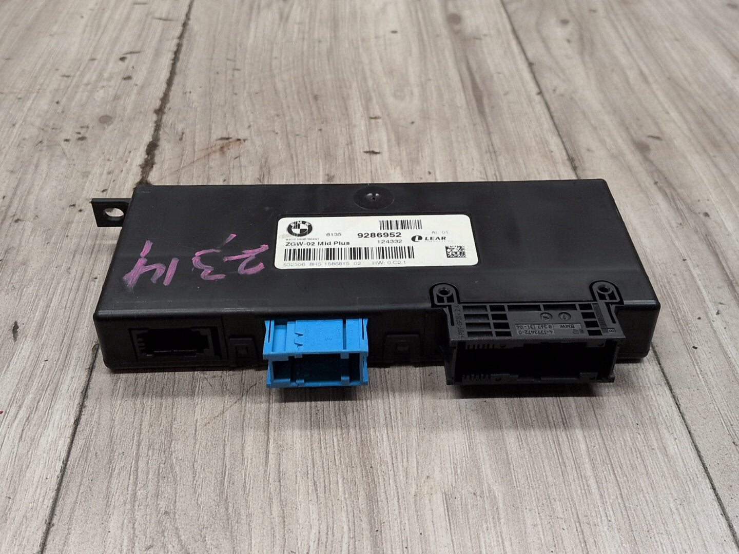 2011 - 2017 BMW X3 F25 Network Gateway Module 9286952 N20B20O0
