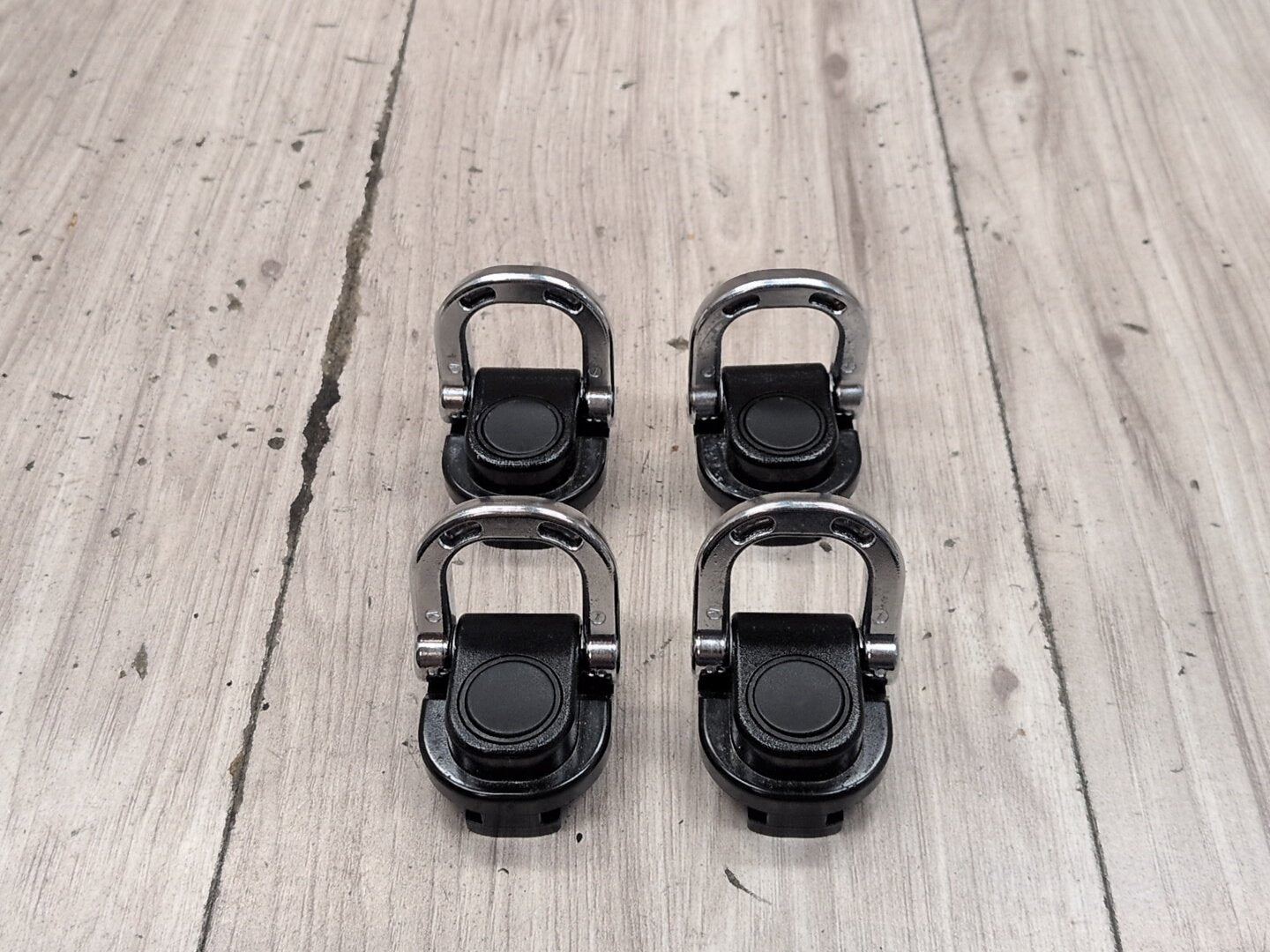 OEM BMW E70 E83 F15 F25 G01 X3 X5 Trunk Cargo Latch Tie Down Hook Clasp Ring (4)