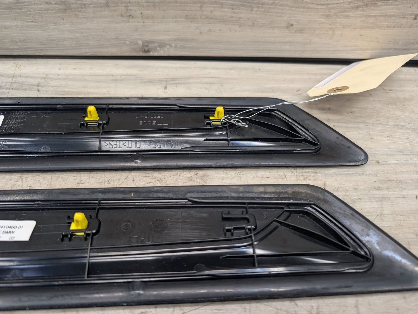 2014 - 2019 BMW 340 F34 Front Rear Left Right Scuff Plate Door Sill SET 7410460 B58B30M0