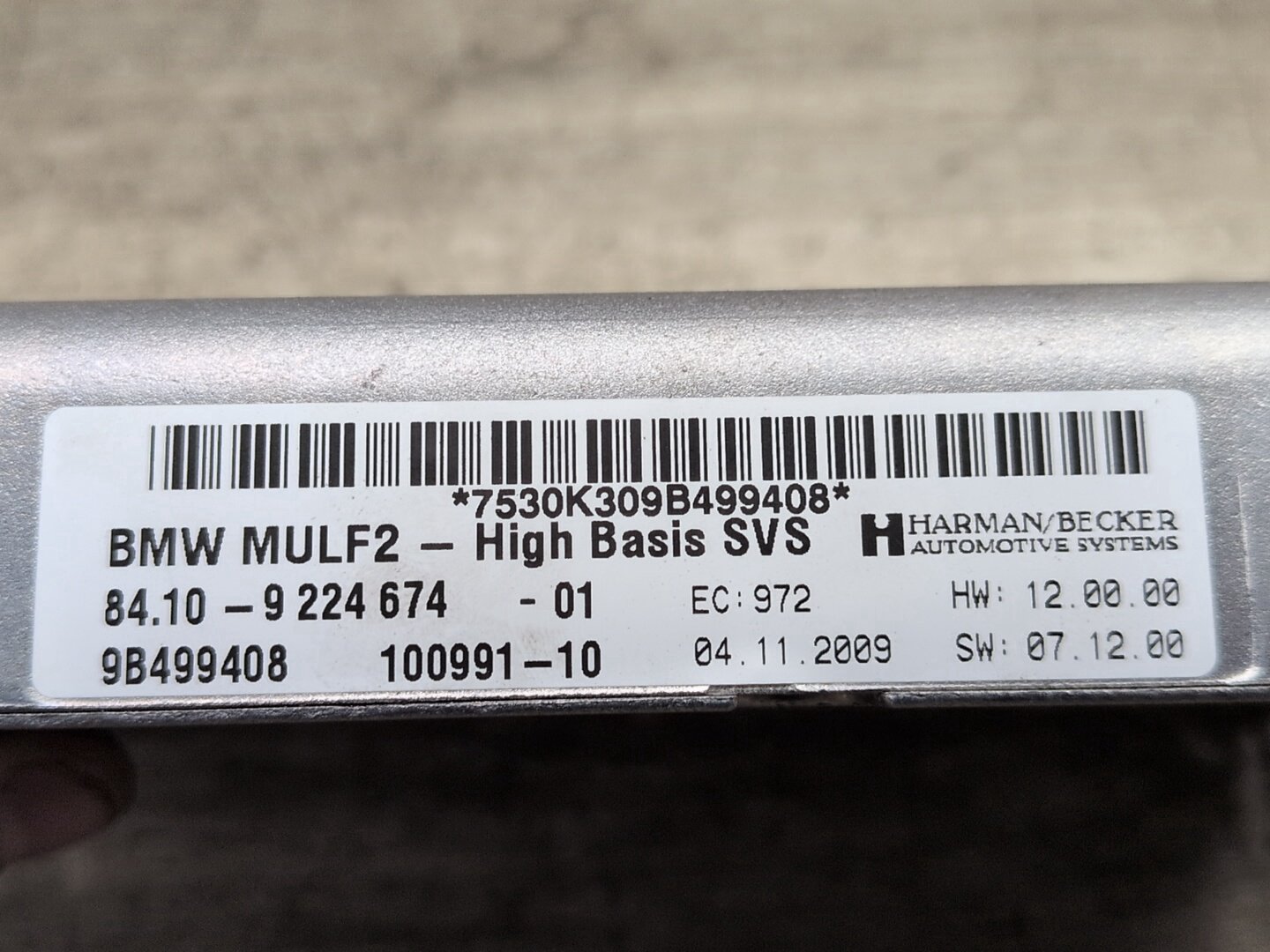 OEM BMW E70 E82 E90 E92 F02 F10 High Basis SVS MULF2 Becker Bluetooth ULF Module
