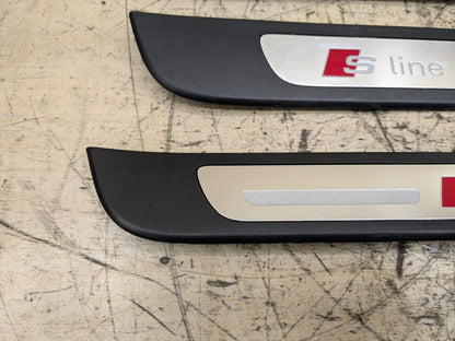 2012-2018 Audi A6 C7 Scuff Plate Door Sill SET 4G0853373B OEM