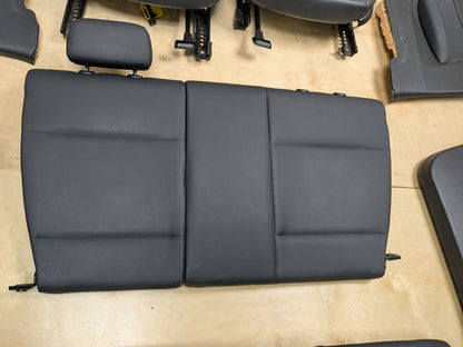 08-13 OEM BMW E82 128 135 COUPE Interior Front Rear Seats Door Panels BLACK