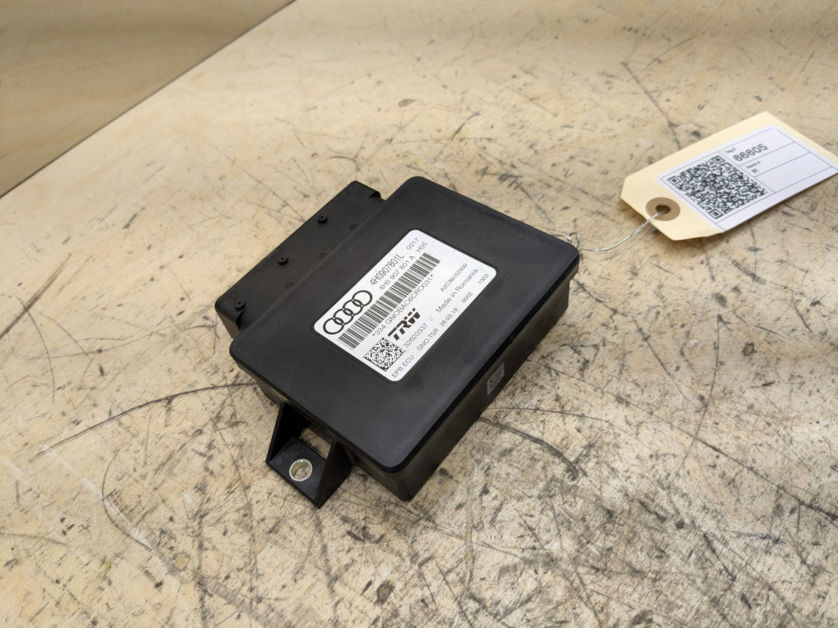 2012-2018 Audi A6 C7 Electric Emergency Parking Brake Module 4H0907801L OEM