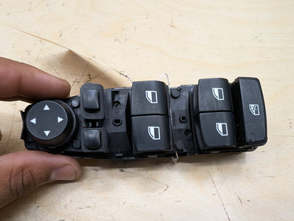 OEM BMW F06 F10 F25 F30 F80 Front Left Driver Main Master Power Window Switch