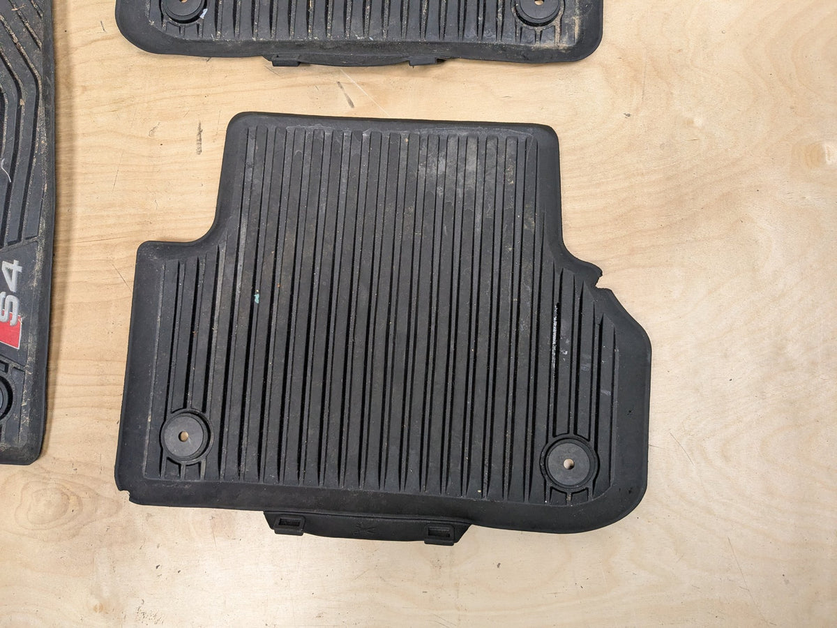 2018-2023 Audi S4 B9 All Weather Floor Mats Set 8W1061221A Left Right