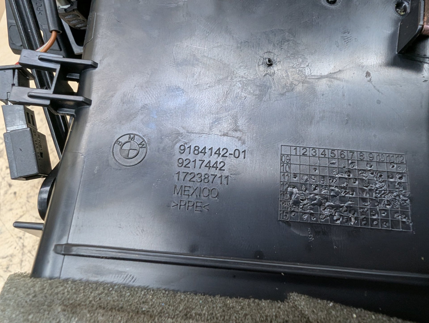 11-18 OEM BMW F25 F26 X3 X4 Front Right Passenger Dash AC Air Vent Grille