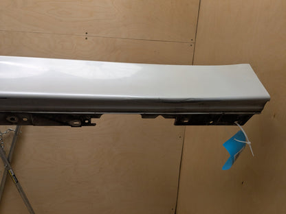 BMW OEM F30 328 335 320 Left Driver Side Skirt Rocker Panel White A96
