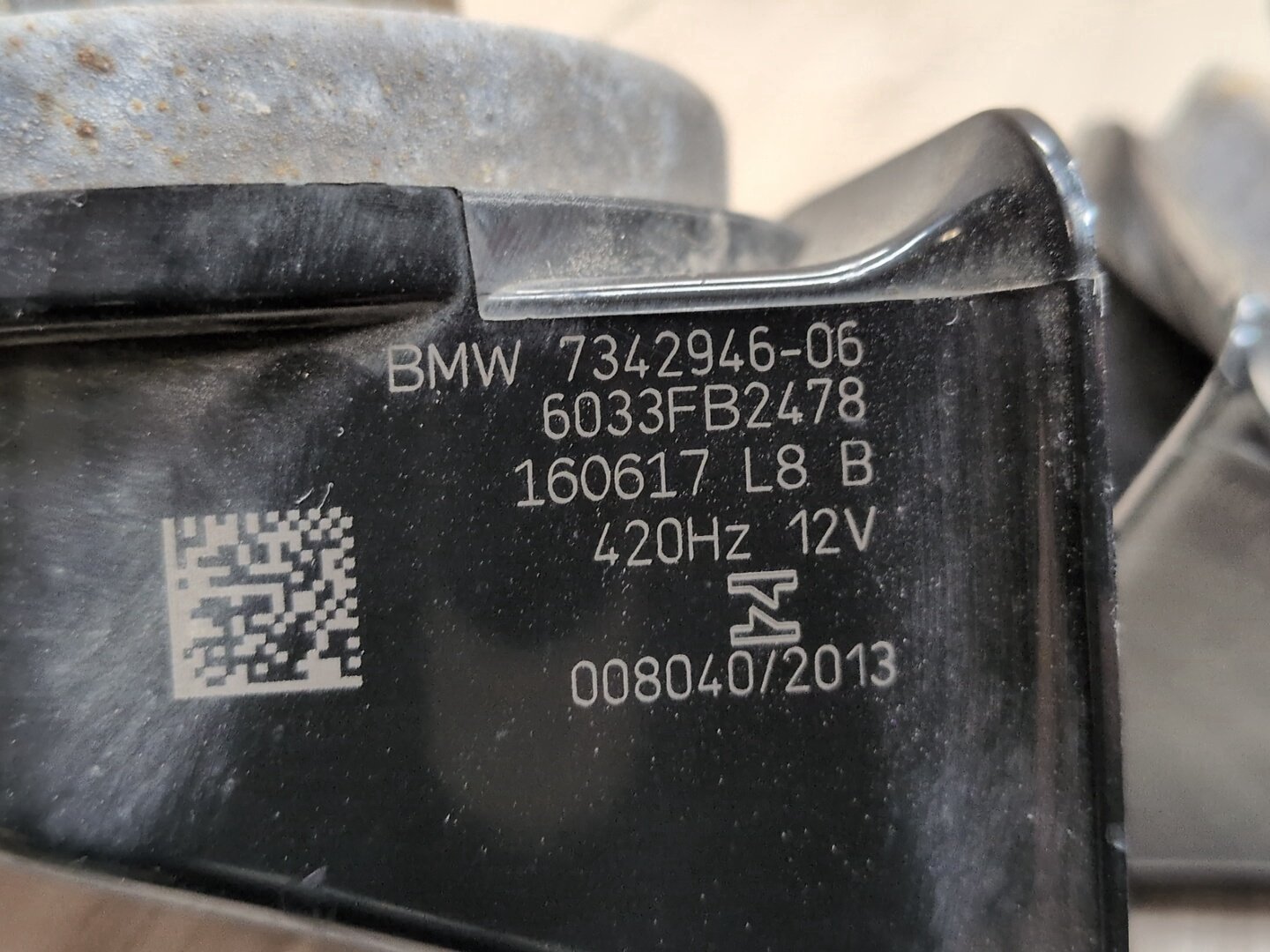 OEM BMW F90 G12 G14 G15 G16 G30 530 540 M550 750 M5 Horn Tone Signal HIGH PITCH