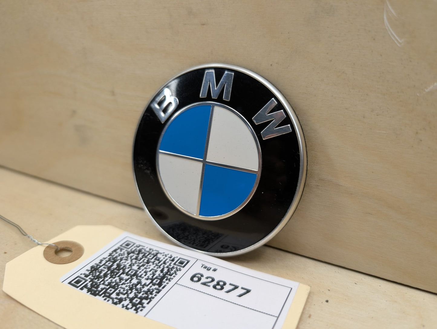 OEM BMW E90 F02 F22 F30 F32 F36 F80 F87 M3 M4 Rear Trunk Lid Round Emblem 74mm