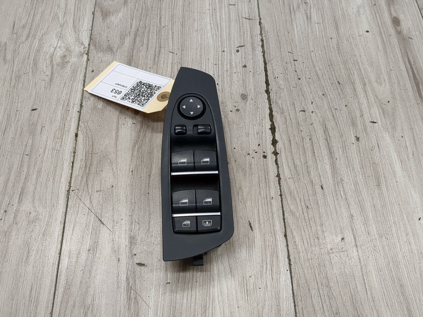 09-15 OEM BMW F01 F02 740 750 760 Left Driver Side Master Window Switch Button