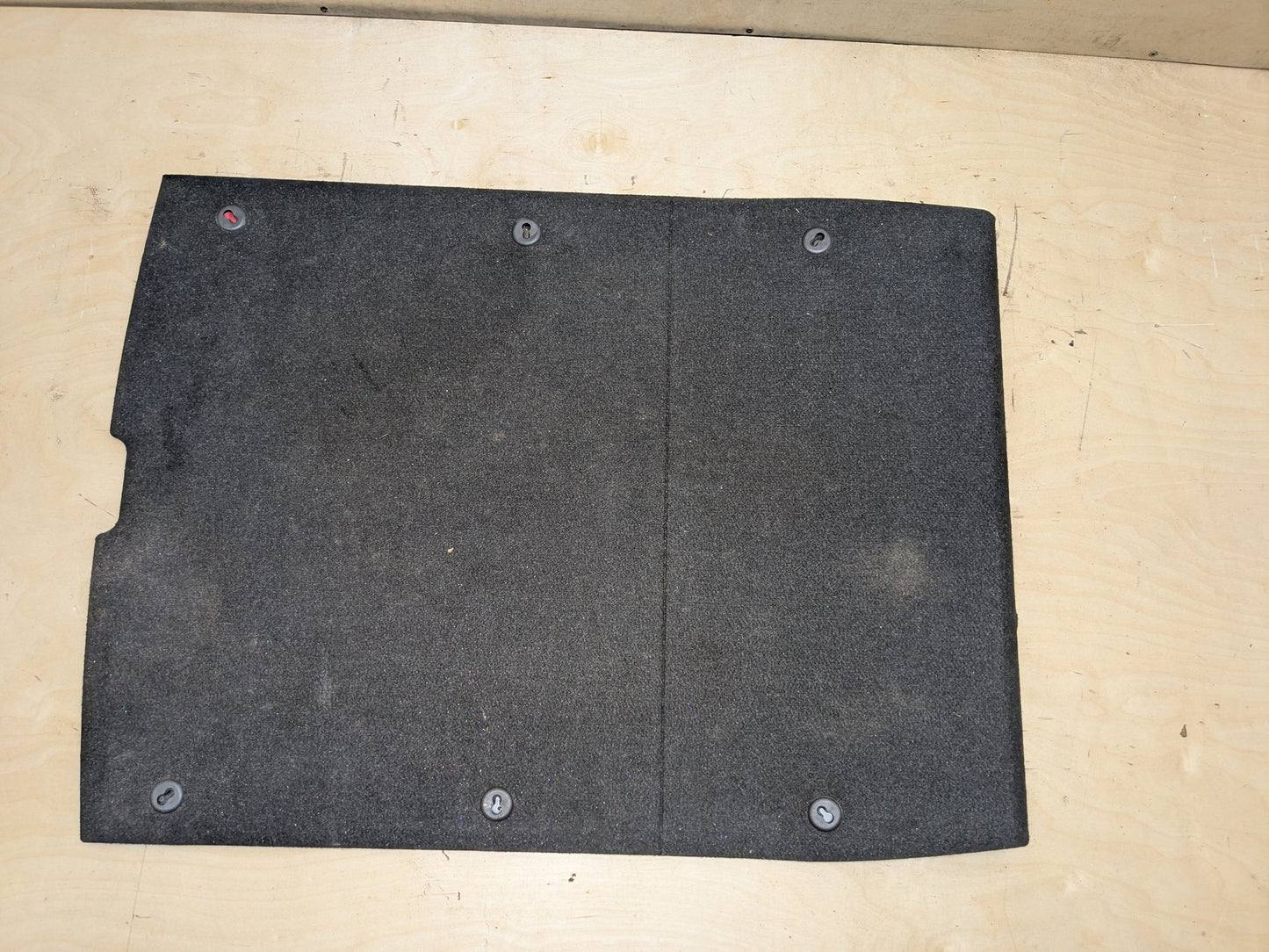 12-18 OEM BMW F30 F80 M3 Sedan Rear Trunk Floor Mat Carpet Cargo Cover Black